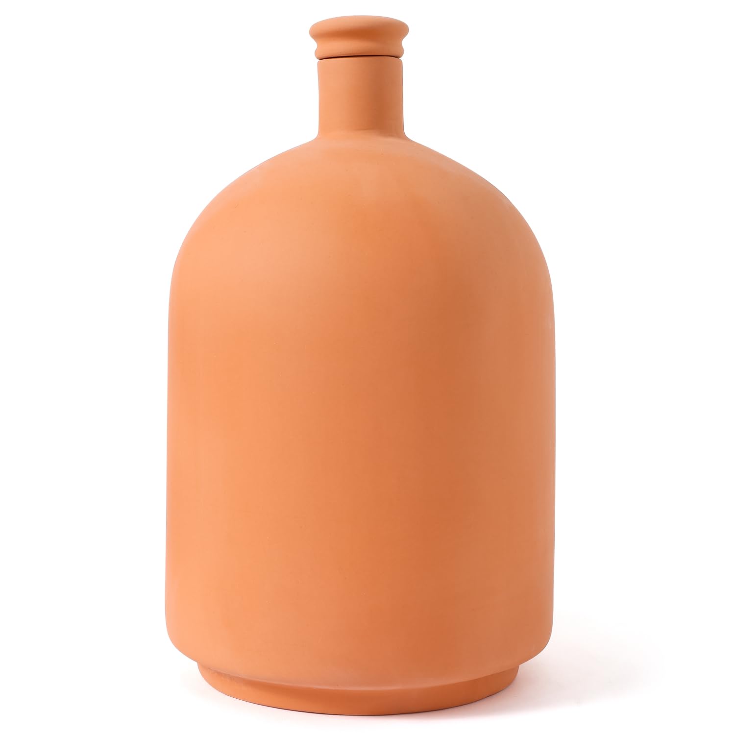 Photo 1 of Large 3.3L Terracotta Watering Pots Ollas Self Watering Planter Watering System 10inch-Simple Irrigation Peripheral Water System Indoor Outdoor Plant Watering Globes Large Reservoir Bulbs
