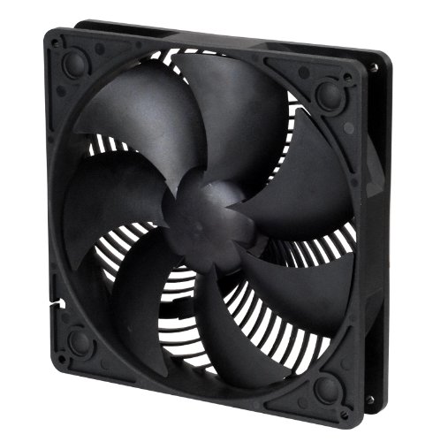 SilverStone SST-AP181 - Air Penetrator Computer Case Cooling Fan 180mm, High Airflow, black