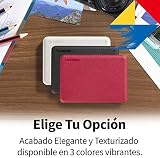 Toshiba Canvio Advance 2TB Portable External Hard Drive USB 3.0 Red HDTCA20XR3AA view 15