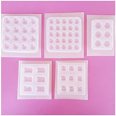 Jewelry Casting Resin Mold Set - Ultimate Shapes Set of 5