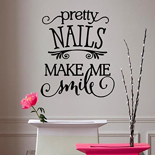 Hair Salon Decor Wall Decal Hair Salon Art Beauty Salon Nail