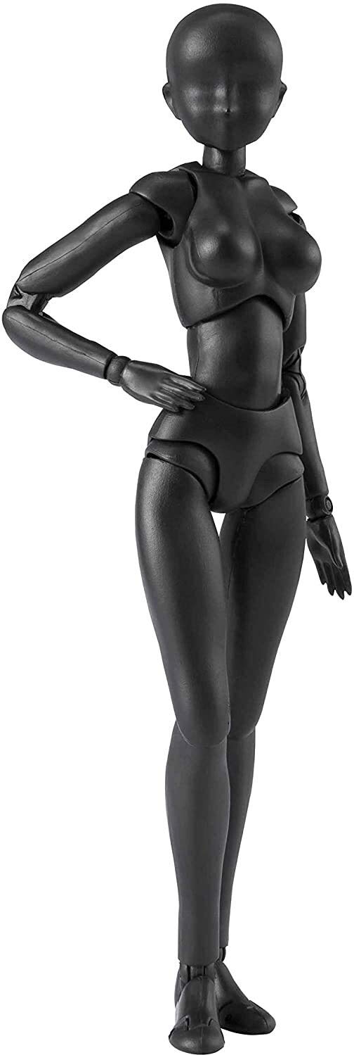 TAMASHII NATIONS Bandai S.H. Figuarts Body-Chan DX Solid Black Ver. Action Figure