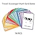90shine 2 Sets Road Trip Card Games - Travel Scavenger Hunt and Auto Bingo Fun Gift