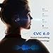 [LIFE-TIME Warranty] Bluetooth Headphones, WIEZ IPX7 Structural Waterproof Wireless Sport Headphones w/ Mic HD Stereo Earbuds & Adjustable Earhooks 8 Hour Battery Noise Cancelling Headphones