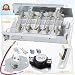 UPGRADED 279838 & 279816 & 3392519 Dryer Heating Element and Thermal Cut-off Fuse Kit Replacement by BlueStars- Exact Fit For Whirlpool & Kenmore Dryers - Replaces 3403585 279816VP