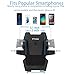 Car Phone Mount, Air Vent Phone Holder, Adjustable and Universal Windshield Dashboard Car Phone Holder with One-Touch Design for iPhone X 8/8s/7/7Plus/5s/6s/6 Plus, Galaxy S8/S8 Plus/S7 Edge
