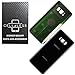 CELL4LESS Replacement Back Glass Cover Back Battery Door w/Pre-Installed Adhesive for Samsung Galaxy S8 Plus OEM - All Models G955 All Carriers- 2 Logo - OEM Replacement (Midnight Black)