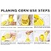Cob Corn Stripper Kitchen Tools With Built-In Measuring Cup And Grater