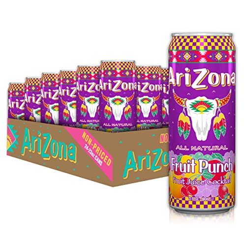 Arizona Fruit Punch Big Can, 23 Fl Oz (Pack of 24) Pricepulse