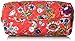Vera Bradley Women's Cotton Large Cosmetic Makeup Organizer Bag, Coral Floral, One Size