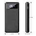 20000mAh Portable Phone Charger,Portable Charger Power Bank External Battery Pack Built-in Cable with LCD Digital Display 5V 2.1A Fast Charger USB Type C Port for Smart Phones,Android Phone,Tablet