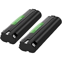 Amazon.com: Hanaix 2 Pack 9.6V 4.0Ah Battery Compatible with