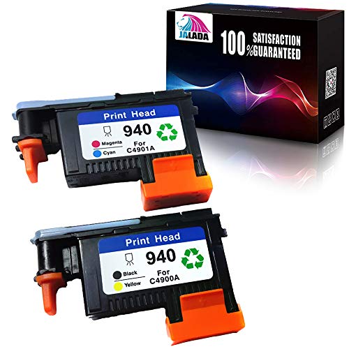 Jalada 2 Pack HP940XL 940 Printhead for HP Officejet Pro 8000 8500 Hp 940 Print Head C4900A C4901A for HP Officejet Pro 8000 8500 8500A 8500A Plus 8500A - Thumbnail 7