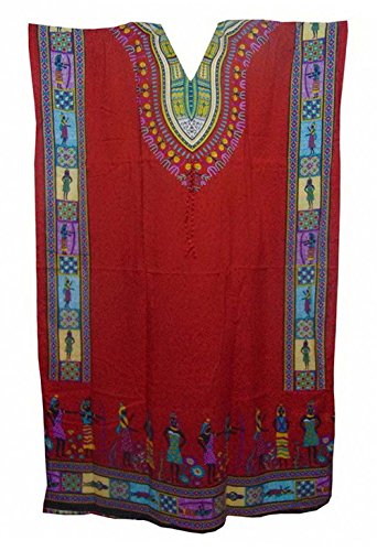 New Hippie Boho caftan kaftan Kimono Sleeve Women Red Coktail Maxi Dress For Women