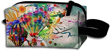 Color Balloons Unisex Toiletry Bag Small Storage Organizer Case Handag