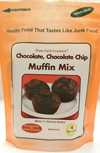Dixie Carb Counters Chocolate Chocolate Chip Muffin Mix - 6.8 Oz