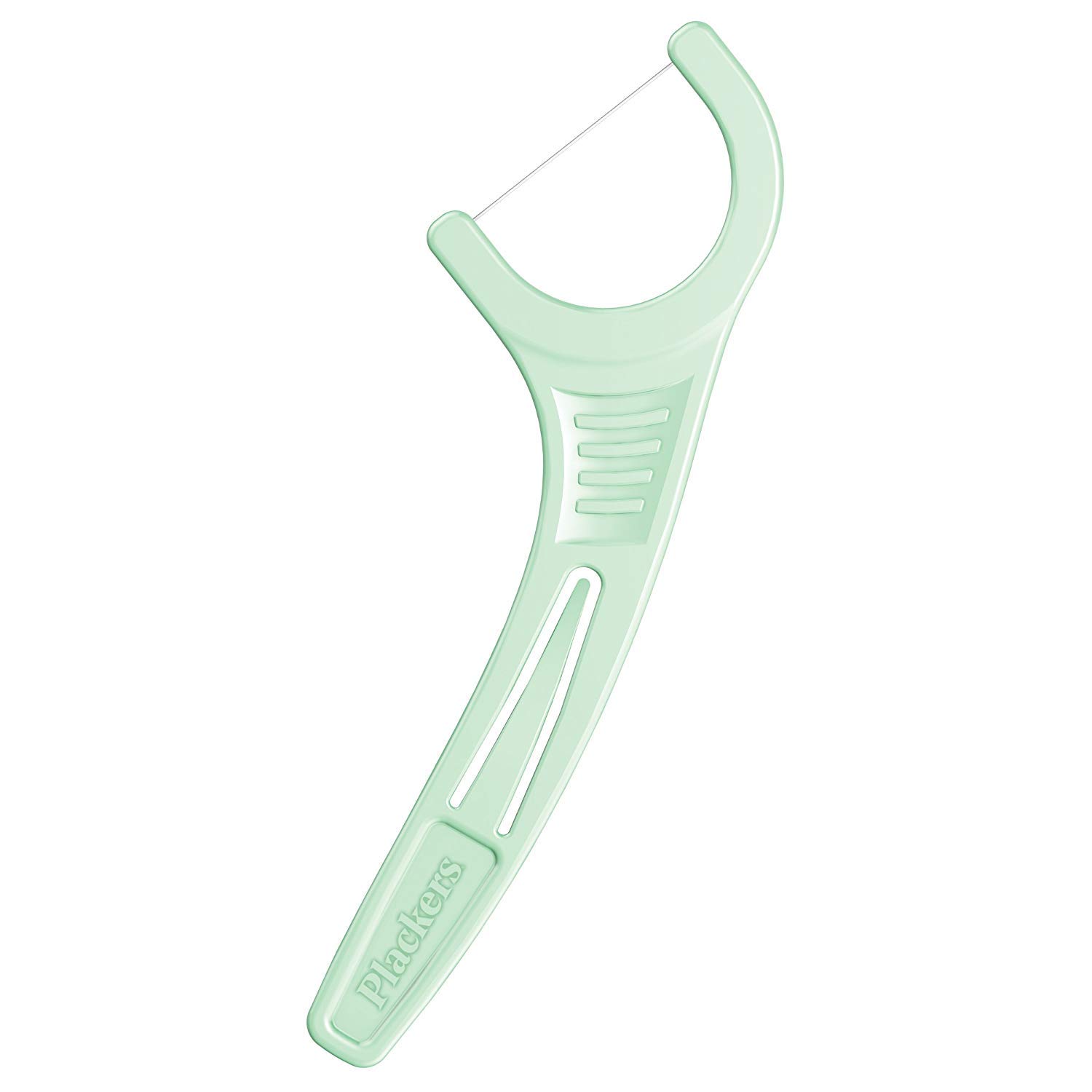 Plackers Micro Mint Dental Floss Picks with Travel Case, 12 Count (Color may vary) : Travel Case Plakers : Beauty
