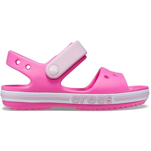 Crocs Bayaband Sandal K, Electric Pink, J2 UK
