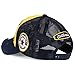 ililily LAGUNA BEACH Vintage Distressed Trucker Hat Snapback Baseball Cap , Navy