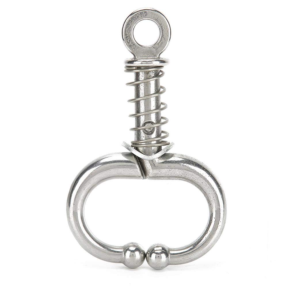 Cow Nose Pliers, Spring Type Bull Cow Nose Pliers Cattle Nose Ring Animals Equipment Accessory(Silver)