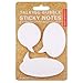 Kikkerland Talking Bubble Sticky Notes (ST08-W)
