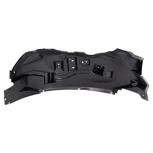 TRQ Front Left Inner Fender Liner Black Drivers Side Compatible with 2015-2020 Ford F-150 FO1248164