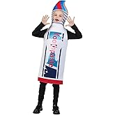 DSplay Kids Toothpaste Costume Cosplay Funny Girl Boy Halloween Costumes