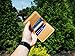 Slim Front Pocket Wallet for Men/Women made of Crazy Horse full grain Leather of Chocolate Color, Skinny Leather Credit Card Wallet, Men's Minimalist Card Holder