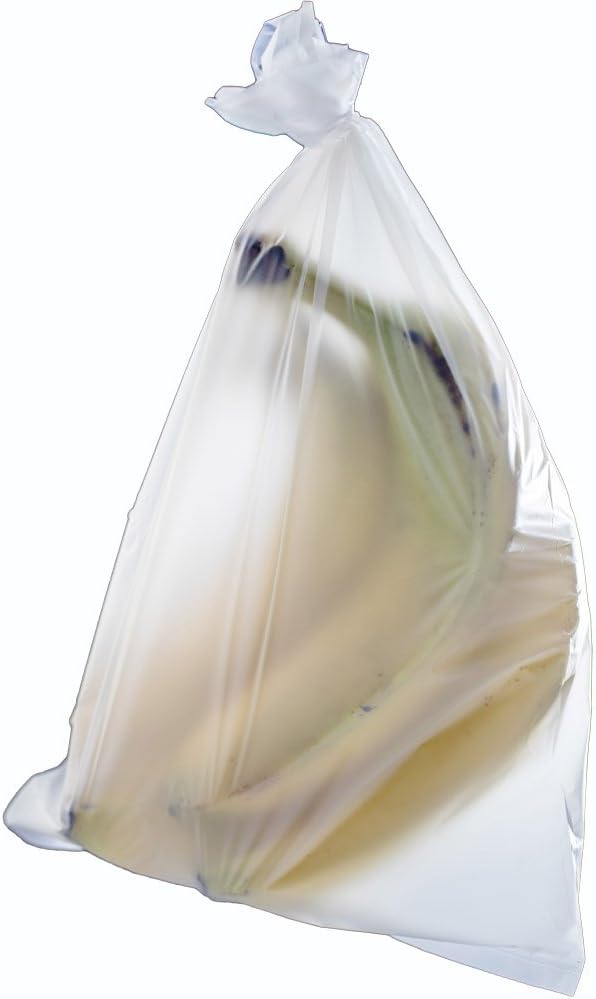 Boehner Corn Starch Plastic Bag Environmental Protection Biodegradable Fresh Preservation Bags(50pcs) (300 * 400 * 0.01mm)