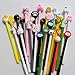 SENCOO 24 pcs Cute Cartoon Gel Black Ink Pens Assorted Style Writing Pens for Birthday Present School Prize Student Fun Girl Pens