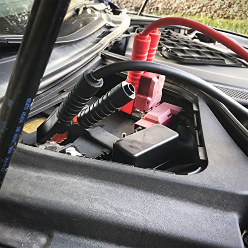 Kornculor Auto Jumper Cables 1 Gauge 20Ft 3000AMP Antifrozen Heat