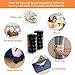 Vkey 1000pcs (500 Pair Sets) 20mm Diameter Sticky Back Coins Self Adhesive dots Tapes Black-Delivery by FBA