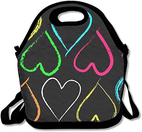 Love Theme Fashion Lunch Bag Insulated Lunch Tote Bags Bento Cooler Bag