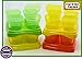 Five-A-Day Fresh Baby Food Freezer Cubes Reusable & Stackable Storage Containers with Trays, 2.3 ounce (70ml) Each Cube - 16 Individual Cubes, 4 Cubes Per Tray, 4 Trays Per Set