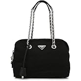 Prada Women's Black Tessuto Nylon Handbag 1BB903