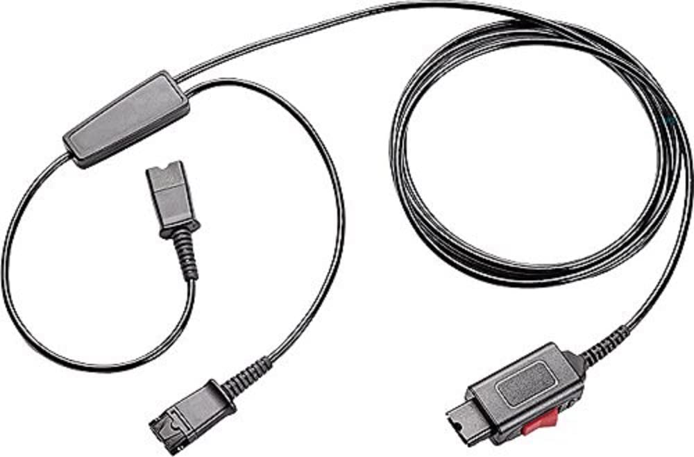 Plantronics Y-Adapter Trainer Cable Kit, Black