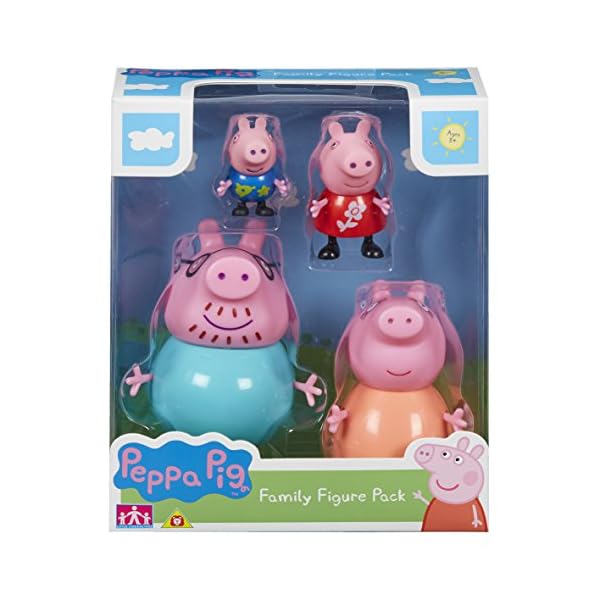 Peppa-Pig-06666-Family-Figures-Pack Peppa Pig 674 06666 Family Figure Pack