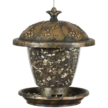 Perky-Pet 305 Holly Berry Gilded Chalet Wild Bird Feeder