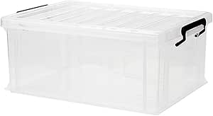 HUIQI Caja almacenaje Caja de Almacenamiento de plástico ...