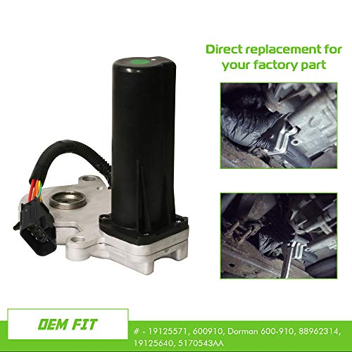 image for GOHAWKTEQ 4WD Transfer Case Shift Encoder Motor for Dodge Ram 1500 250