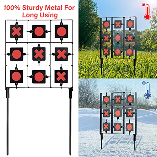 GearOZ Spinning Airsoft Target, 18"x9", Pellet Gun Targets, Air Rifle