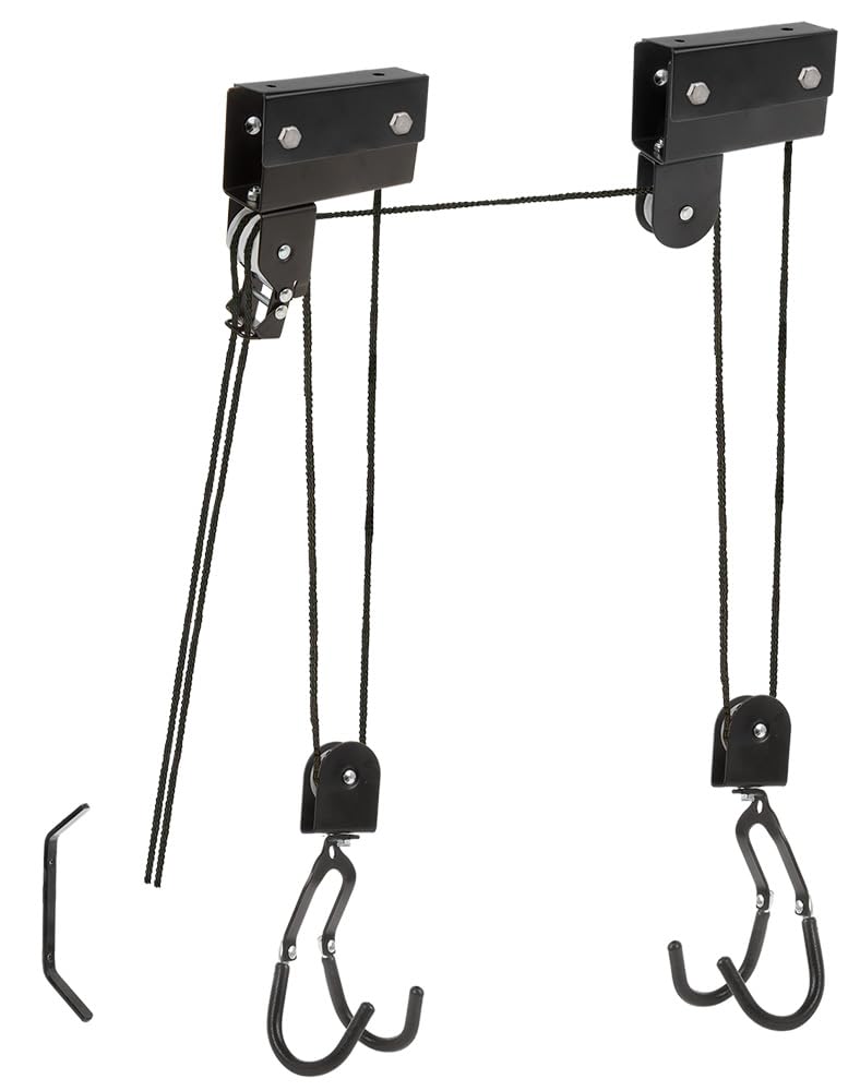 M-Wave M Wave Bike Lift Strong stable bicycle lift, suitable for E-Bikes (up to 57 kg), black