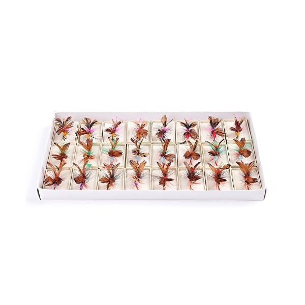 Fiblink-48pcs-Fly-Fishing-Flies-Set-Butterfly-Like-Dry-Flies-Fishing-Lure-for-Bass-Salmon-Trout
