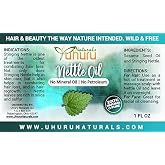 Uhuru Naturals Original Nettle Hair Growth Oil (1 oz) &ndash; African Remedy for Thinning Hair, Breakage &amp; Dry Scalp | Natural Regrowth Treatment for Men &amp; Women | All Hair Types