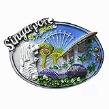 3D Singapore Fridge Magnet Tourist Souvenir Gift