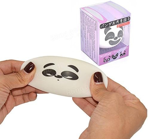 IKUURANI Panda Squeeze Squishy Toy Slow Rising Gift With Original Packing