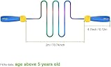OTraki 2 Pack Kids Jump Rope 6.56ft Adjustable Wooden Handles 5+ Years view 6