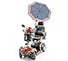 Patriotic Umbrella Holder Assembly J215 Sun and Rain Protection for many scooters, power chairs, walkers & wheelchairs