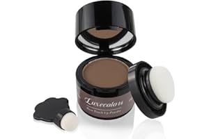 Luxecolors Root Touch Up Powder (Light Brown) for Thinning Hair Concealer, Gray Coverage, Eyebrows Powder, Bald Spot Root Cover Up for Women