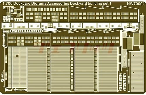 1/700 port Accessories series port building set 1 NW70001